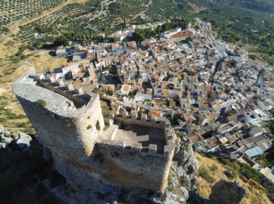 Vista de Albanchez desde el castillo.......www.albanchezdemagina.es/blog/servicios-turisticos/castillo-de-albanchez-de-magina/