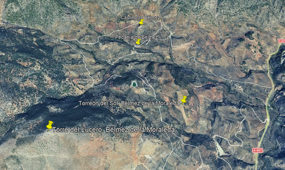 Coordenadas aproximadas y mapa Castillo de Bélmez. Bélmez de la Moraleda. Latitud: 37° 44.974'N Longitud: 3° 23.019'O Altitud: 990 m